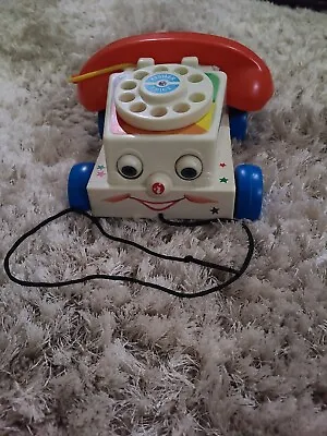 Buy Fisher Price Pull Along Telephone • 5£