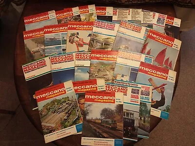 Buy Vintage Meccano Magazine 1964-1967  Job Lot 26 Issues • 80£