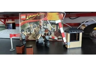 Buy LEGO Indiana Jones Motorcycle Chase 7620100% COMPLETE • 32£