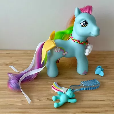 Buy My Little Pony Rainbow Dash IV Core Friend G3 Vintage Hasbro 2007 Exc Cond Accs • 10.75£