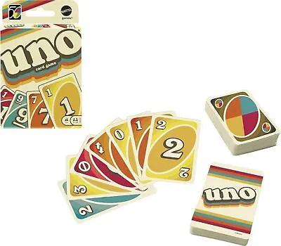 Buy Uno Iconic Series 1970S Matching Card Game For 7 Year Olds & Up • 15.55£