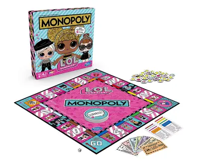 Buy Lol Surprise Monopoly Brand New 6 X Mystery Tokens Hasbro Brand New Board Game • 15.95£