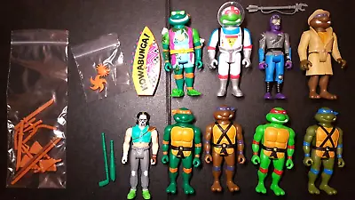 Buy RARE RETRO TMNT Teenage Ninja Turtles Figures ( Star Wars 3.75 Scale) Bundle Lot • 80£
