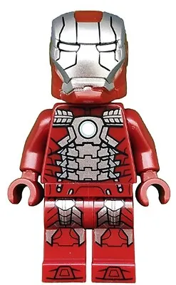 Buy Genuine Lego Iron Man - Mark 5 Minifigure Super Heroes From 76125 -sh566 • 11.33£