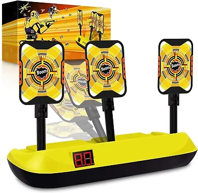 Buy Digital Shooting Targets Compatible With Nerf Gun Electronic Scoring For Kids • 27.95£