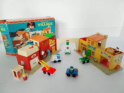 Buy Fisher Price Village Play Family Vintage (Boxed) #997 • 60£
