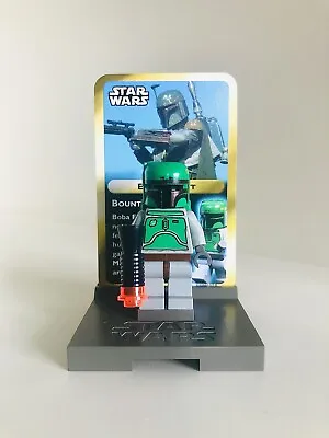 Buy Lego Star Wars Boba Fett Minifigure Sw0002 From 3341 With Display Card & Podium • 69.99£