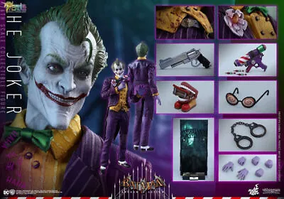 Buy Perfect Hot Toys Vgm27 1/6 Batman: Arkham Asylum The Joker Action Figure Stock • 590£