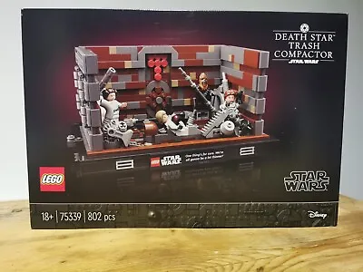 Buy LEGO Star Wars: Death Star Trash Compactor Diorama 75339 - New & Sealed • 85.99£