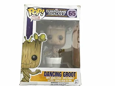 Buy Guardians Of The Galaxy Dancing Groot Funko Pop! Vinyl Bobble #65  Never Opened • 1.20£
