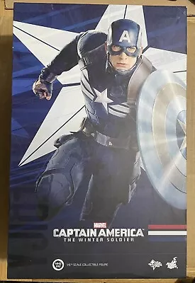 Buy HOT TOYS THE WINTER SOLDIER  Captain America With Box 1/6 Scale Complete • 124.99£