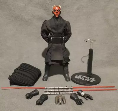 Buy 1/6 1:6 Scale. Star Wars. Sideshow Darth Maul. 12  Figure. Used. Complete. • 100£