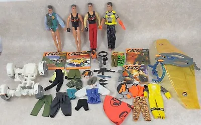 Buy Vintage Action Man Figures And Accessories Including Glider & Moon Buggy Job Lot • 29.99£