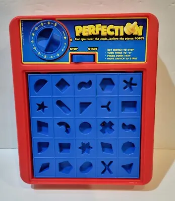 Buy Perfection Game Beat The Clock Storage On Back 2016 Hasbro Complete Tested  • 14.40£