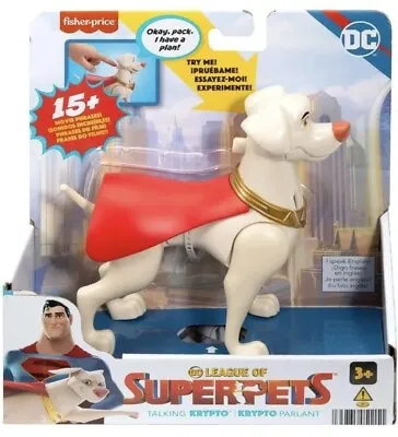 Buy DC League Of Super Pets Talking Krypto Toy Figure. UK • 14.99£