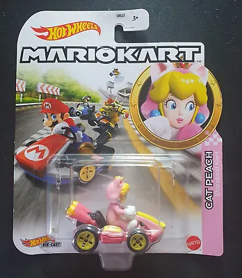 Buy Hot Wheels Die-Cast Mario Kart Cat Peach • 5.50£