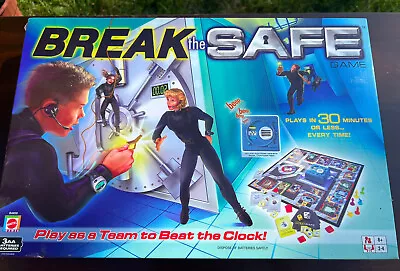 Buy 'Break The Safe' Board Game By Mattel (2003) Incomplete Please Read - (I) • 9.45£