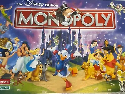 Buy SPARES Vintage Hasbro Monopoly The Disney Edition Family Board Game 2001 /2007 • 10£