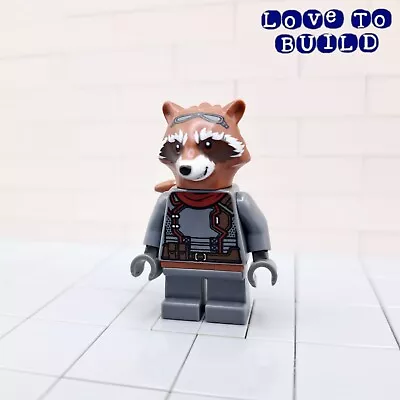 Buy ⭐ LEGO Guardians Of The Galaxy Rocket Raccoon Minifigure Sh742 From Set 76193 • 7.99£