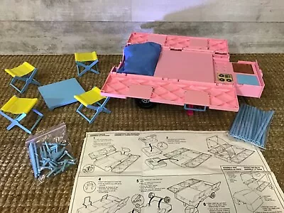 Buy 1986 Barbie Action Jeep Camper For Collectors And Lovers, Used. • 92.49£
