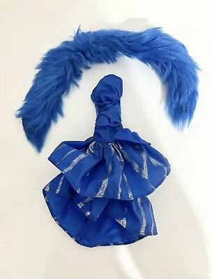 Buy Barbie Oscar De La Renta Blue Dress Outfit With Stole #2762 1985 Vintage 80's • 21.52£