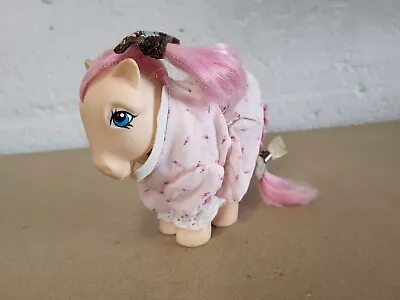 Buy Vintage My Little Pony Hasbro G1 Peachy Pretty Pink Hearts 1982 With Clothes  • 7.99£