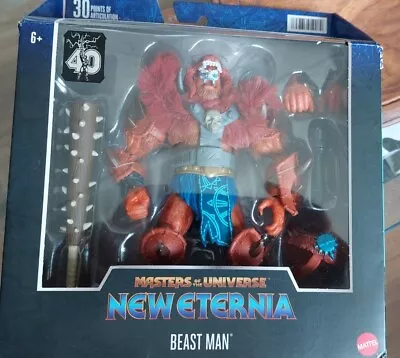 Buy Mattel Masters Of The Universe New Eternia Oversized Beast Man Figure • 11.99£