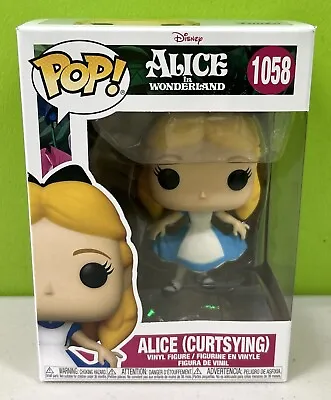 Buy ⭐️ ALICE (CURTSYING) 1058 Alice In Wonderland ⭐️ Funko Pop Figure ⭐️BRAND NEW⭐️ • 28£
