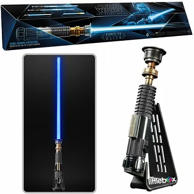 Buy Star Wars The Black Series Obi Wan Kenobi Force FX Blue Lightsaber Replic 1/1 • 295.99£