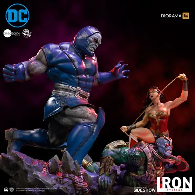 Buy Dc Comics Diorama 1/6 Ivan Reis Wonder Woman Vs Darkseid IRON STUDIOS Sideshow • 884.15£