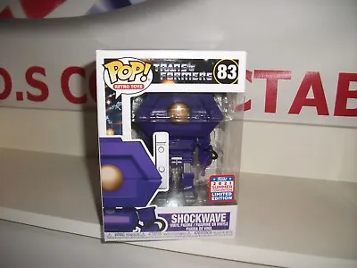 Buy Funco Pop SHOCKWAVE #83 TRANSFORMERS Limited Edition NEW POSTAGE DISCOUNT Vinyl • 18.95£
