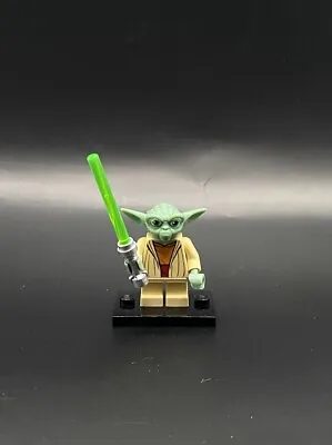 Buy LEGO Yoda Minifigure Lightsaber Star Wars The Clone Wars Collectors Rare Item • 9.99£
