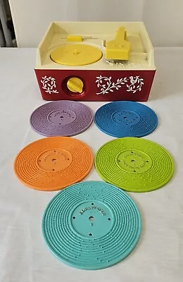 Buy Fisher Price Music Box Record Player 995 From 1971 Tested & Working - (009) • 10£