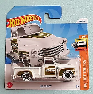 Buy Hot Wheels '52 Chevy. New Collectable Toy Model Car. HW Hot Trucks 2024. • 4£