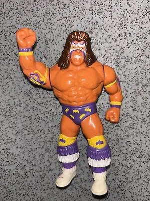 Buy Wwe The Ultimate Warrior Hasbro Wrestling Action Figure Wwf Series 3 Purple • 24.99£