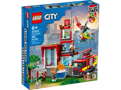Buy Lego City 60320 - Fire Station NEW - FREE SHIPPING • 88.41£