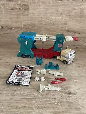 Buy Transformers G1 Autobot Ultra Magnus 1984 Complete Plus Instructions Hasbro • 49.99£