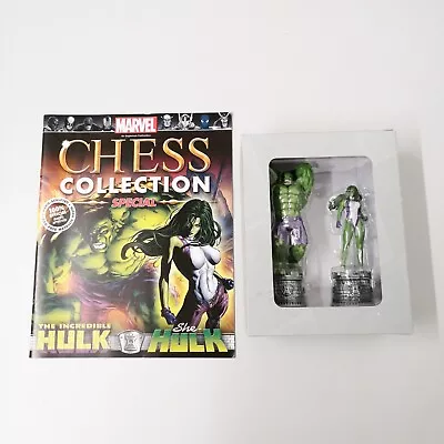 Buy Eaglemoss Marvel Chess Collection The Incredible Hulk & She Hulk Special Edition • 12.99£
