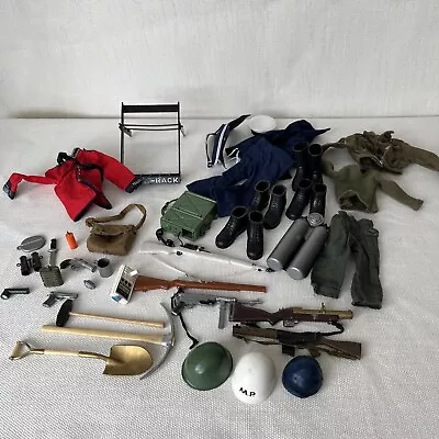Buy Action Man Accessories Bundle 60s 70s Weapons Clothes Gadgets  Vintage & Others • 30£