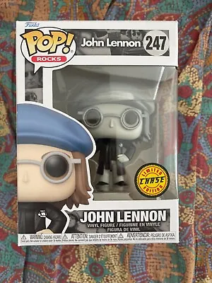Buy Funko Pop Rocks John Lennon Limited Chase Edition 247 AVAILABLE NEW NEVER • 87.01£