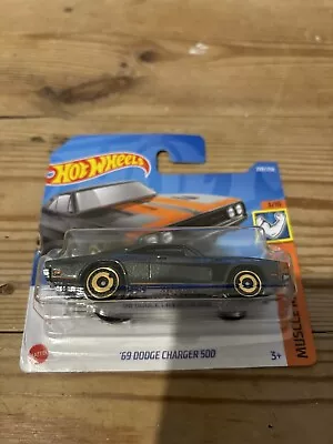 Buy Hot Wheels 69 Dodge Charger 500 209/250 Muscle Mania 3/10 BNIB Sealed  • 3.50£