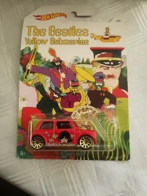Buy Hot Wheels The Beatles Yellow Submarine Morris Mini George Harrison 4/6 CombPost • 12£