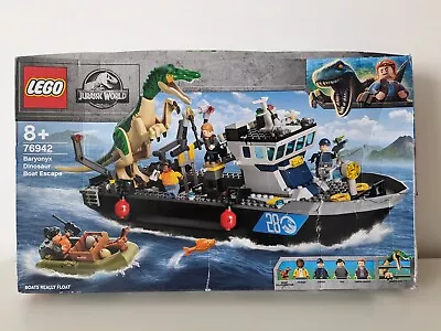 Buy LEGO Jurassic World: Baryonyx Dinosaur Boat Escape (76942) *Brand New, Sealed* • 69.99£