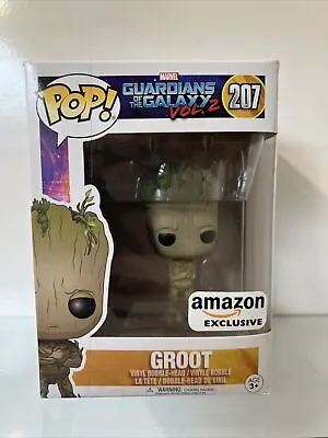 Buy Groot 207 - Amazon Exclusive -  Guardians Of The Galaxy Vol 2 Funko Pop • 9.34£