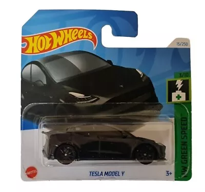Buy Hot Wheels 2024 Mainline Tesla Model Y Black  • 3.50£