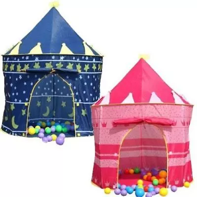 Buy Children Kids Pop-Up Castle Play Tent Play House Girl Boy Indoor Outdoor Garden • 13.99£