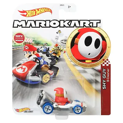Buy Hot Wheels Mario Kart Shy Guy B-Dasher 1:64 Die-Cast Vehicle • 10£