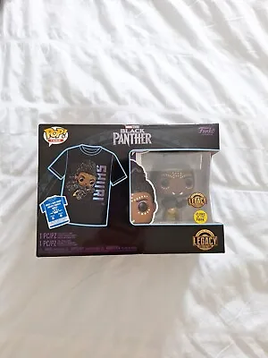 Buy Funko Pop! Tees #876 Marvel Black Panther Shuri Glow In The Dark Size Medium M • 10£
