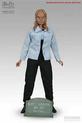 Buy SIDESHOW Exclusive BUFFY THE VAMPIRE 12  1/6 SCALE FIGURE SLAYER Summers Statue • 149.86£