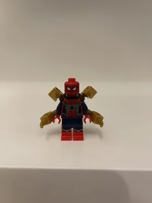 Buy Lego Marvel Super Heroes Iron Spider-Man Minifigure From Set 76108 SH510 • 25£